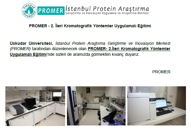 2. İleri Kromatografik Yöntemler Uygulamalı Eğitimi